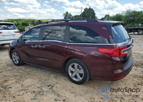 2019 Honda Odyssey Exl из США, поврежденный, VIN 5FNRL6H74KB030545